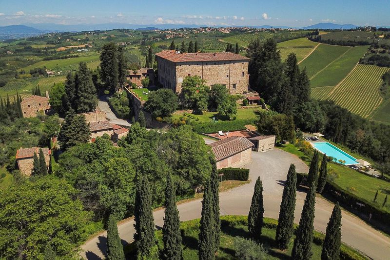 The Castle Hotel in Tuscany, Italy