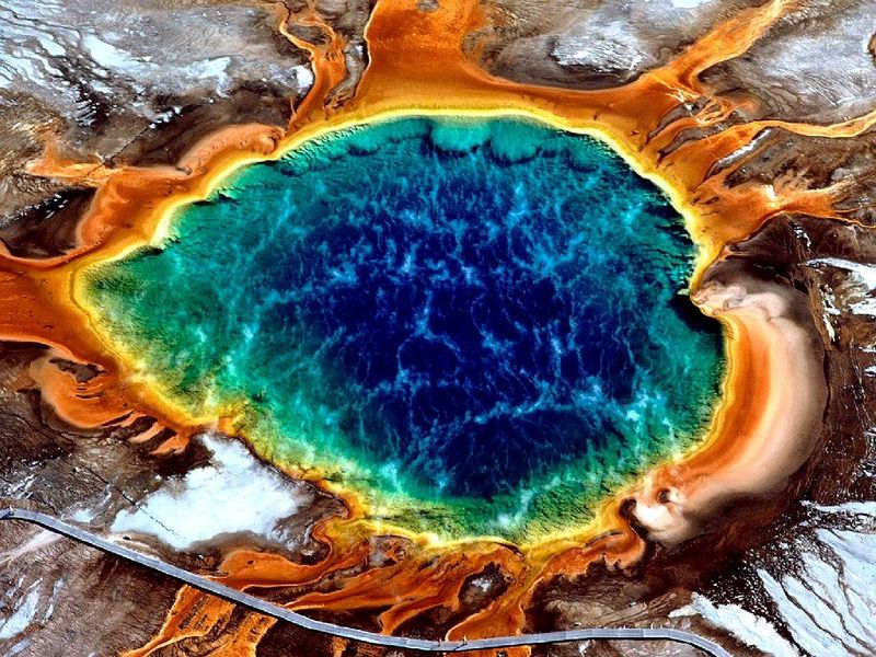 Thermal Pools' Unexpected Beauty