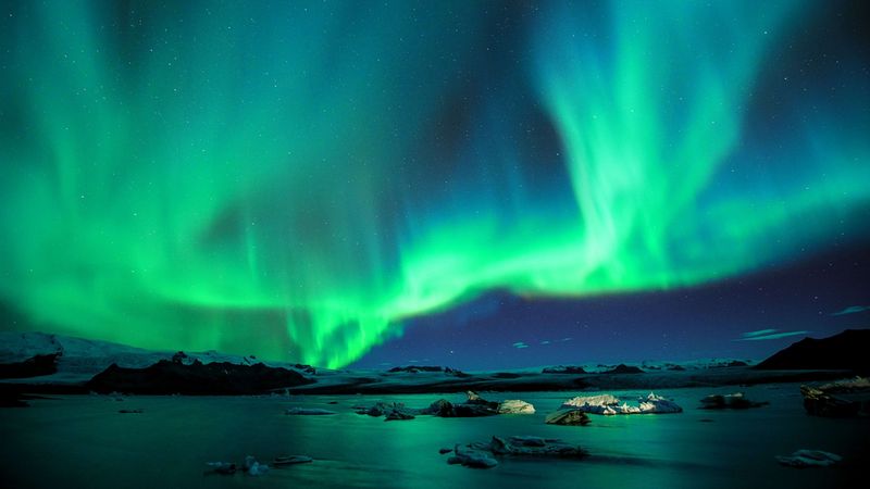 The Northern Lights, Iceland