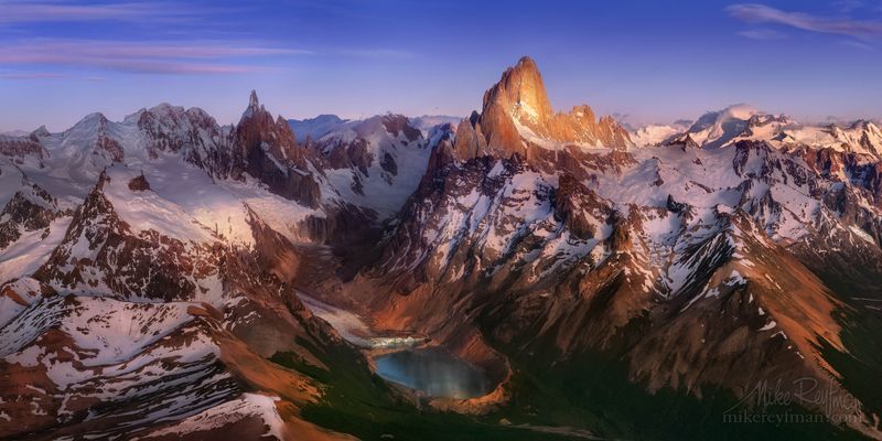 The Andes Mountains, South America