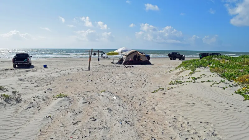 Off-Grid Beach Adventure