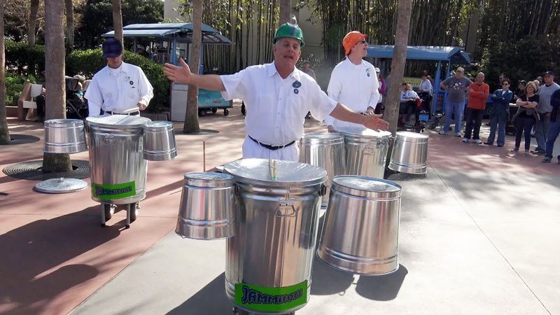 The Musical Trash Cans