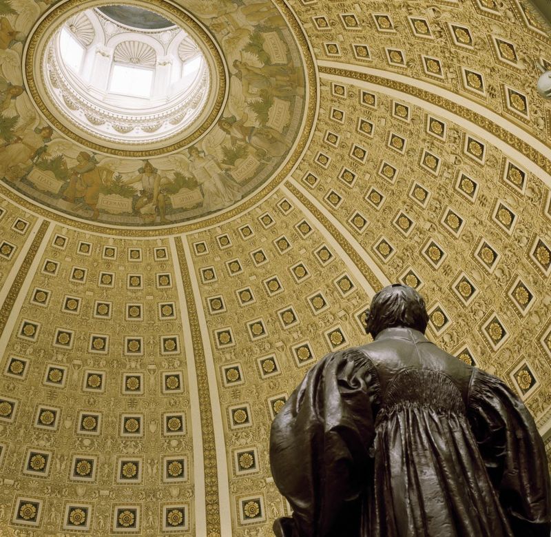 The Main Reading Room Looks Like a Cathedral