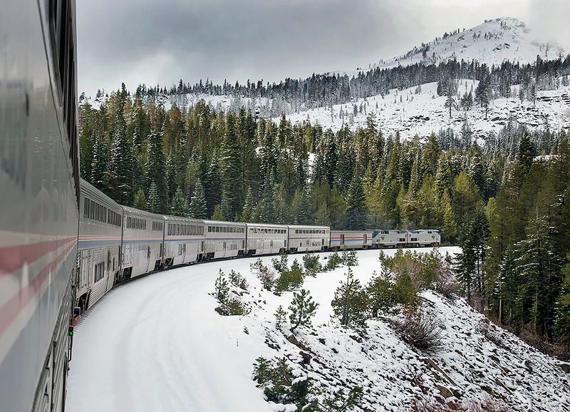California Zephyr's Sierra Nevada Crossing