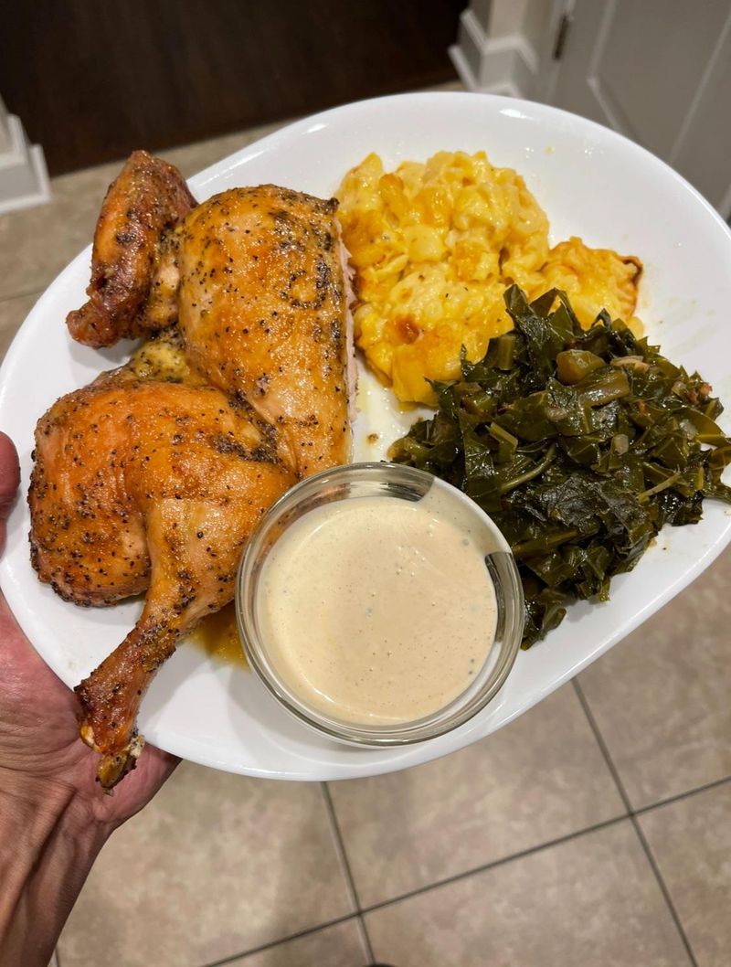 Alabama – Fried Chicken with White BBQ Sauce