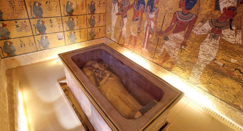 The Newly Discovered Tombs—Fresh from the Sand