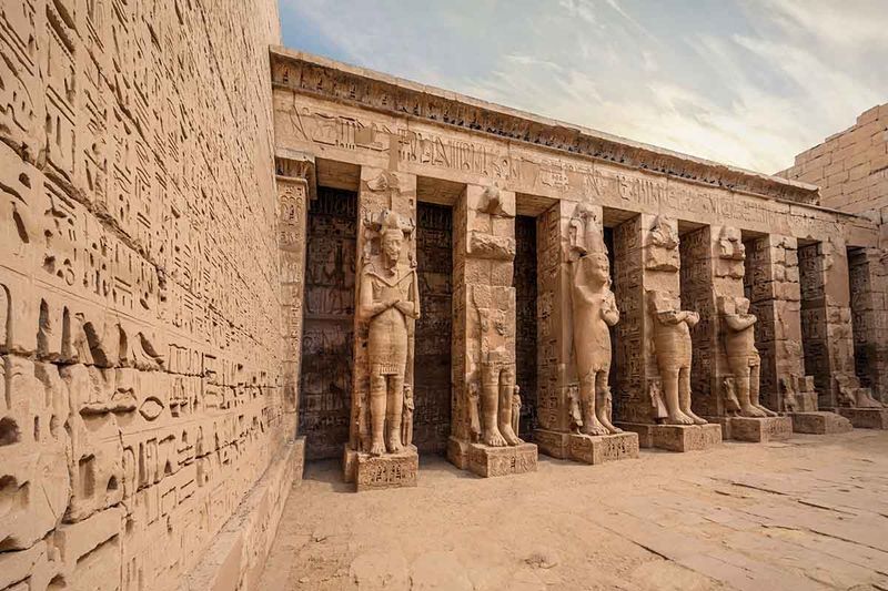 Medinet Habu Ticket Office Access