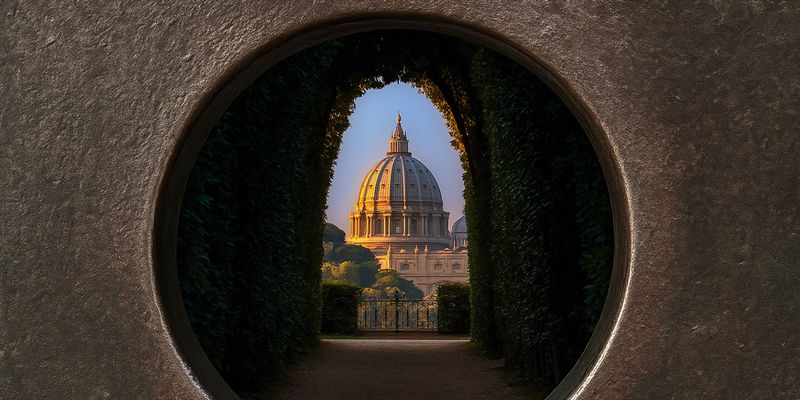 Aventine Hill’s Secret Keyhole