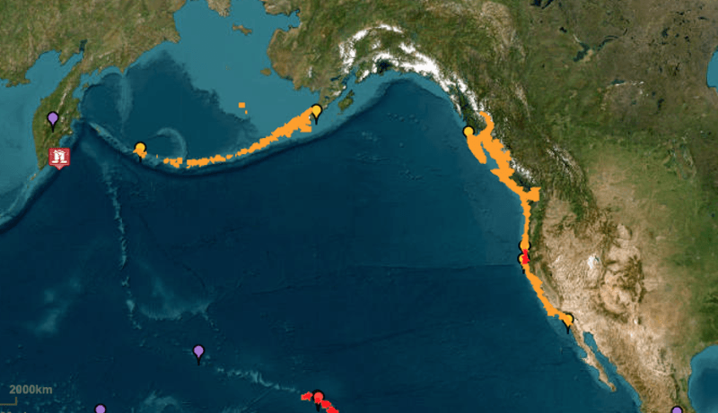 California Coastal Advisory Covered ~23 Million People