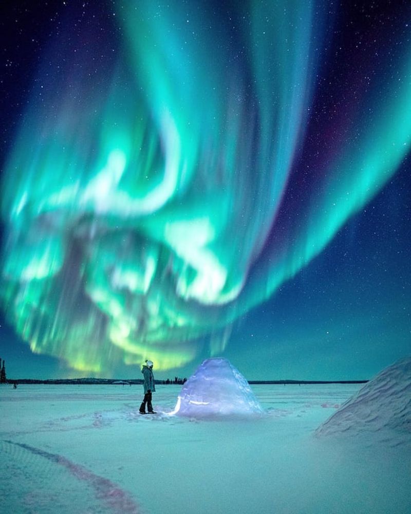 The Northern Lights in Yellowknife
