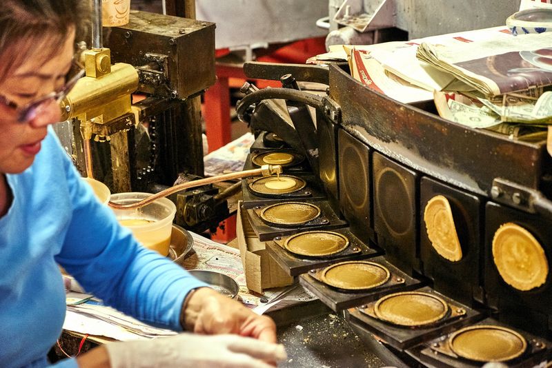 See Fortune Cookies Made by Hand