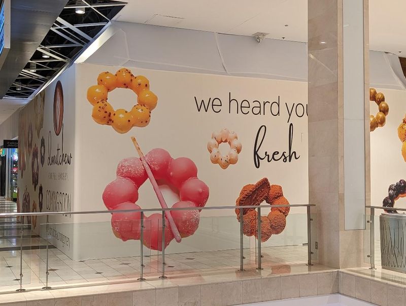 Mall Food Court Donut Chains - Generic Shopping Center Fare