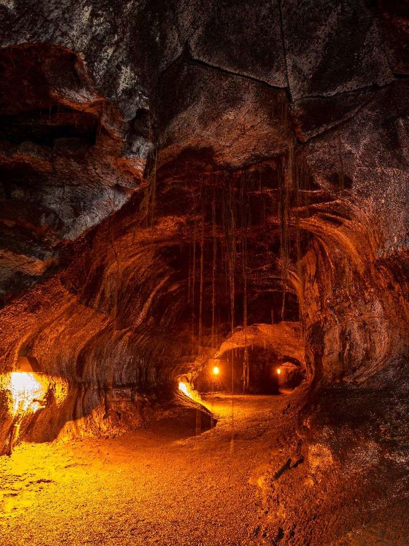 Exploring the Lava Tubes
