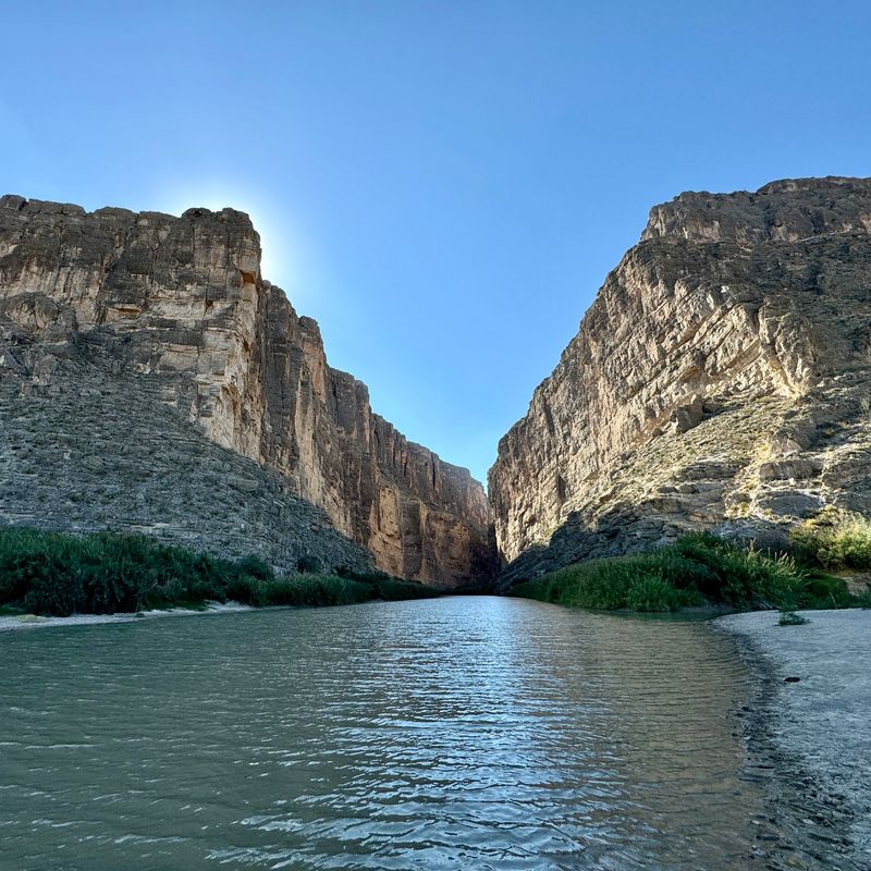 Explore Santa Elena Canyon's Towering Limestone Walls