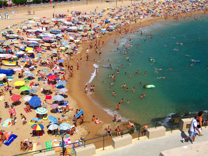 Overcrowded Beaches