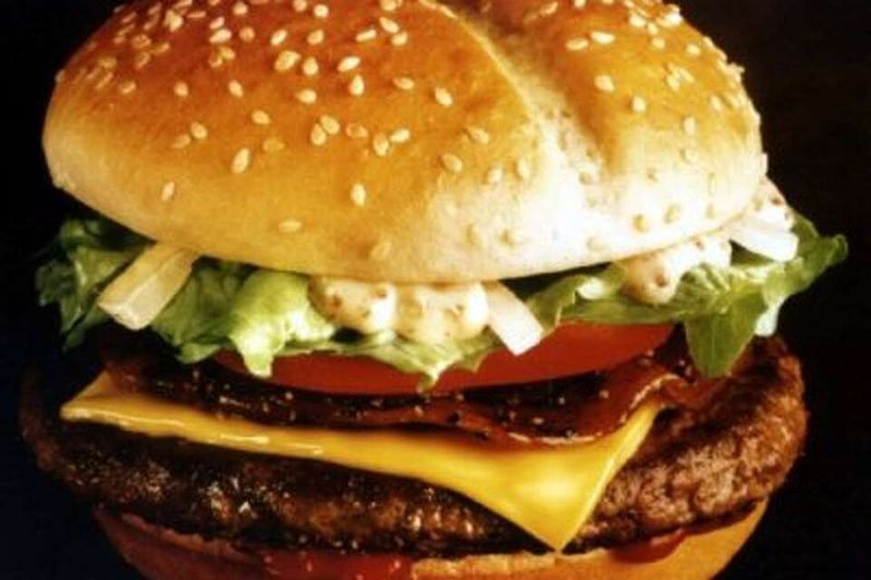 McDonald's Texas Homestyle Burger