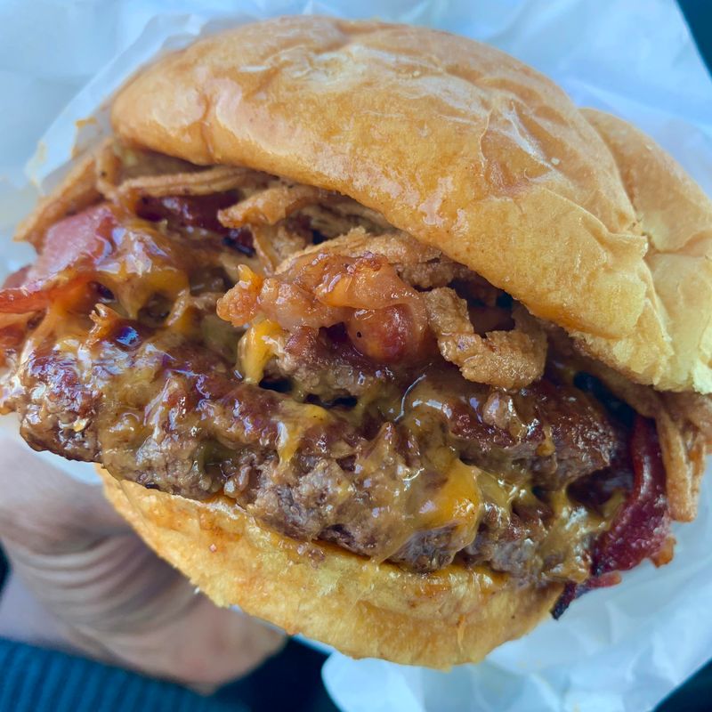 Smashburger Double-Smoked Bacon Brisket Burger