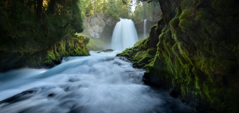Sahalie Falls — Nature's Masterpiece