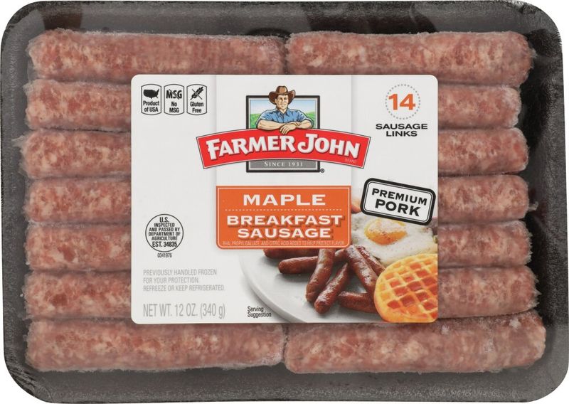 Worth Every Penny: Farmer John Maple Pork Sausages