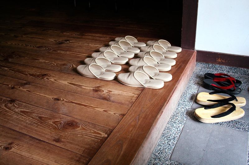 Shoes Off Everywhere (Even Some Restaurants)