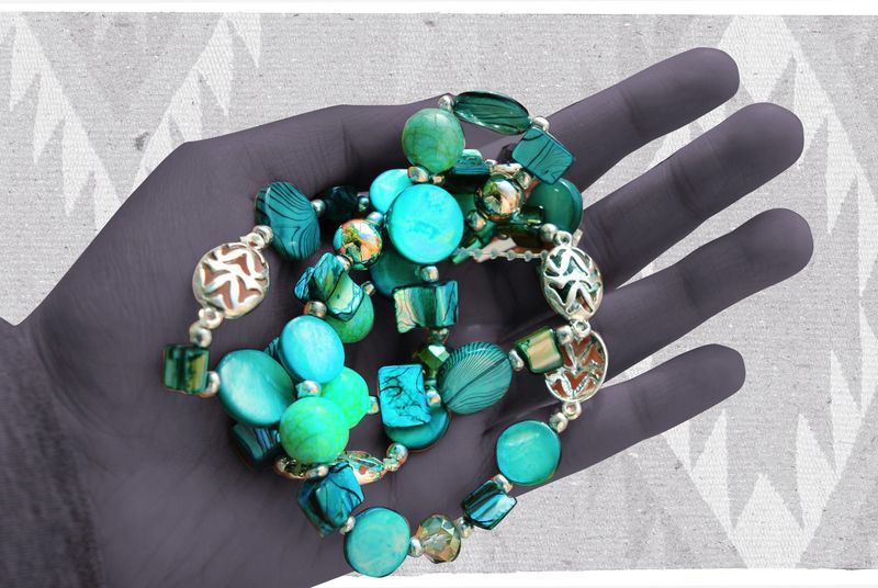 Turquoise Jewelry That's Neither Turquoise Nor Native