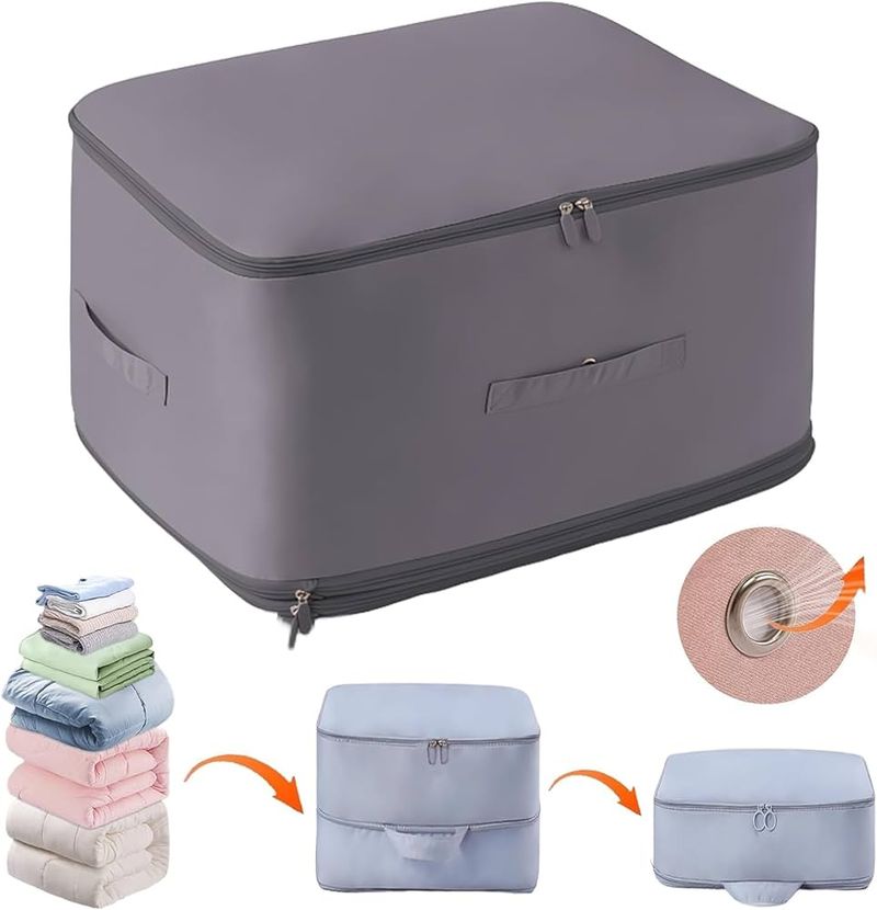 Ultra Space Saving Self-Compression Bags