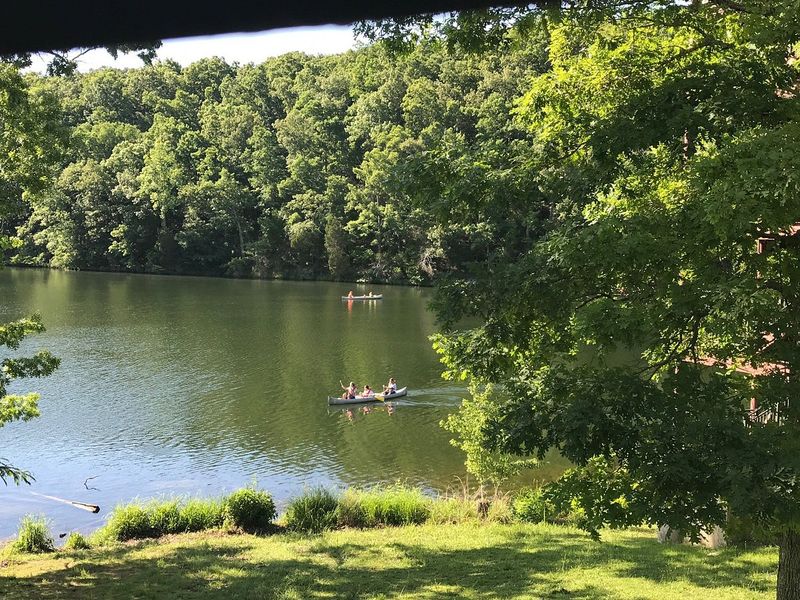 Lake Acorn Swim Beach — Montgomery Bell State Park (Burns)
