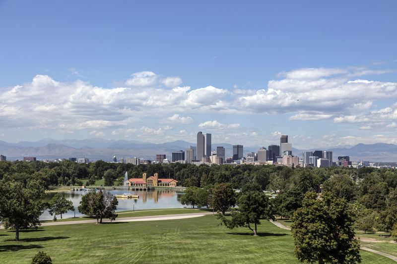 City Park & the Denver Museum of Nature & Science steps