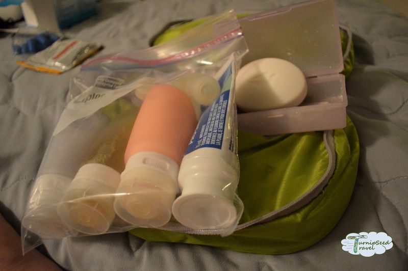 Master the 3-1-1—and pack solids to save space.
