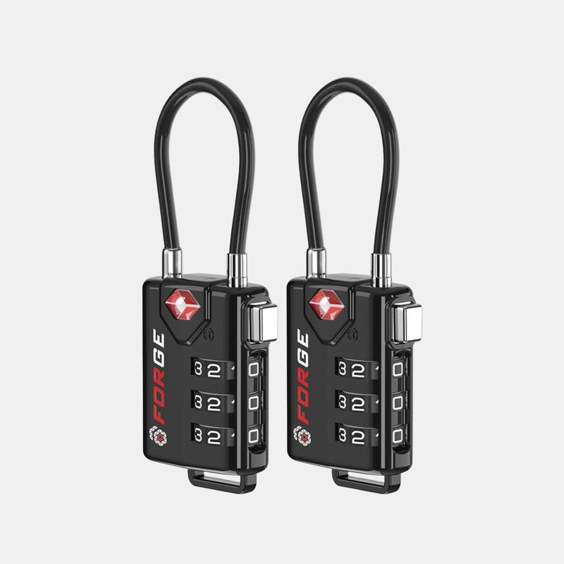 Forge TSA Approved Cable Luggage Lock