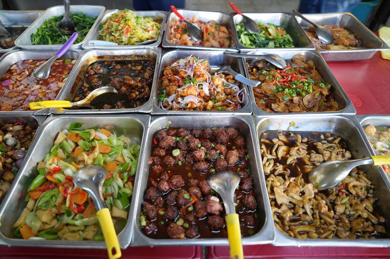 Lukewarm Buffet Items
