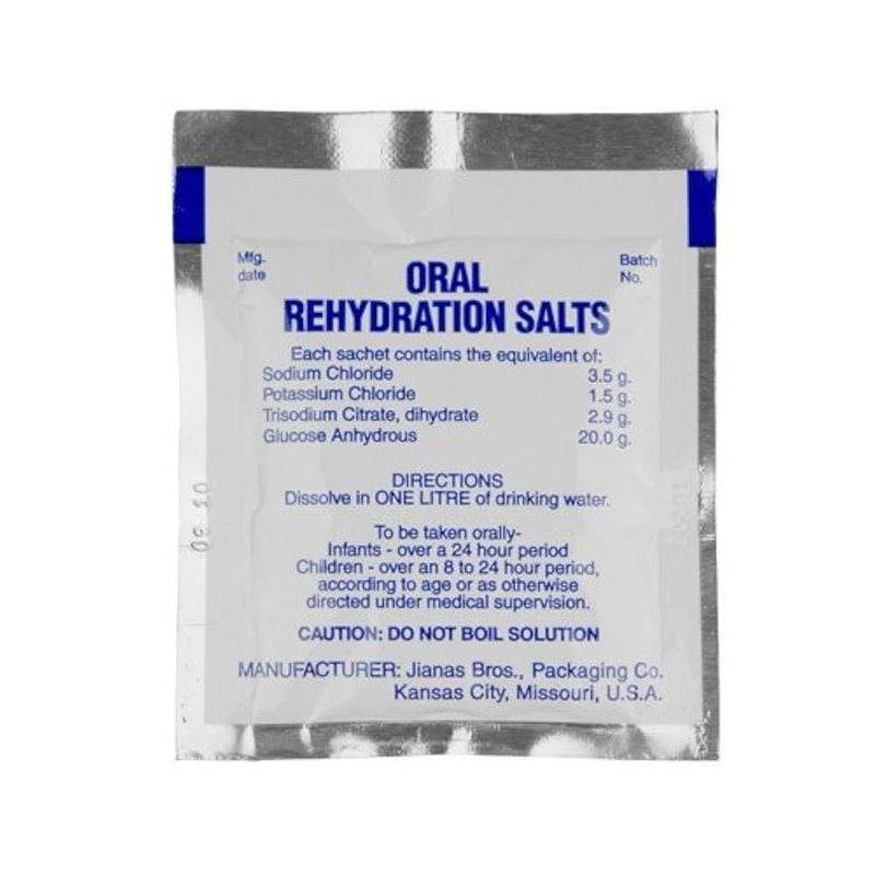 Oral Rehydration Salts (ORS) Packets