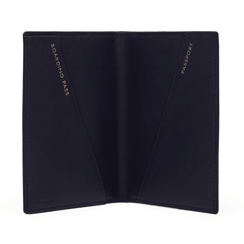 Smythson Panama Leather Passport Cover