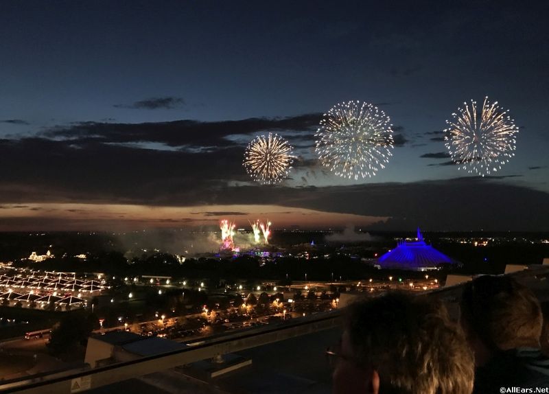 Topolino's Terrace: European Elegance with Epcot Fireworks Views