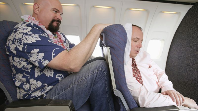 Slamming Your Seat Back Without Warning