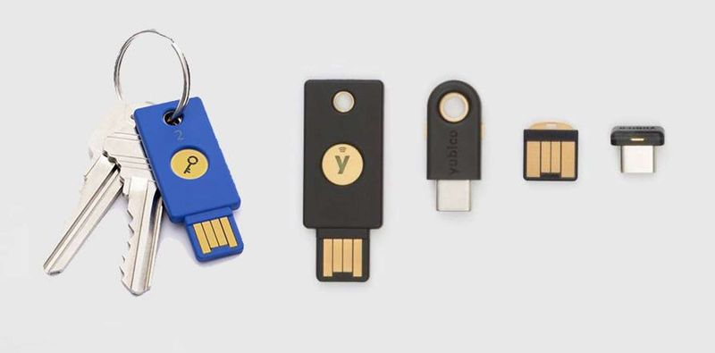 Hardware security key (for 2FA on the road)