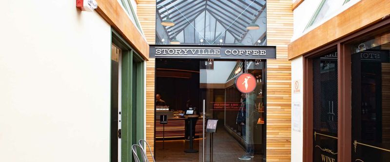 Storyline Coffee — Pike Place Market (Corner Market Building, Top Floor)