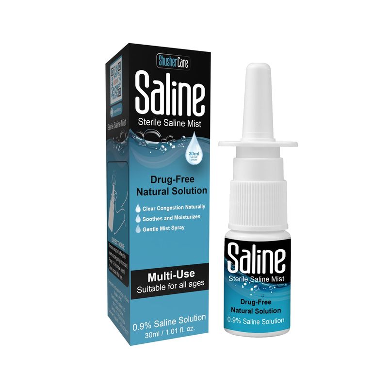 Dry-Air Relief Kit (Saline Nasal Spray + Lubricating Eye Drops + Lip/Hand Balm)