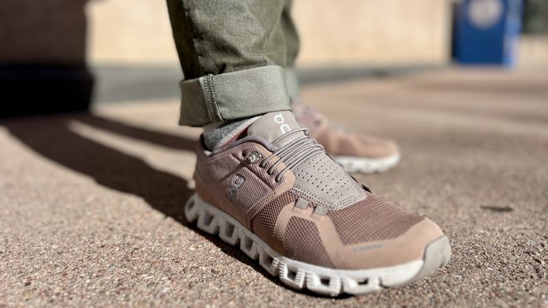 On Cloud 5 — quick slip-in, soft underfoot
