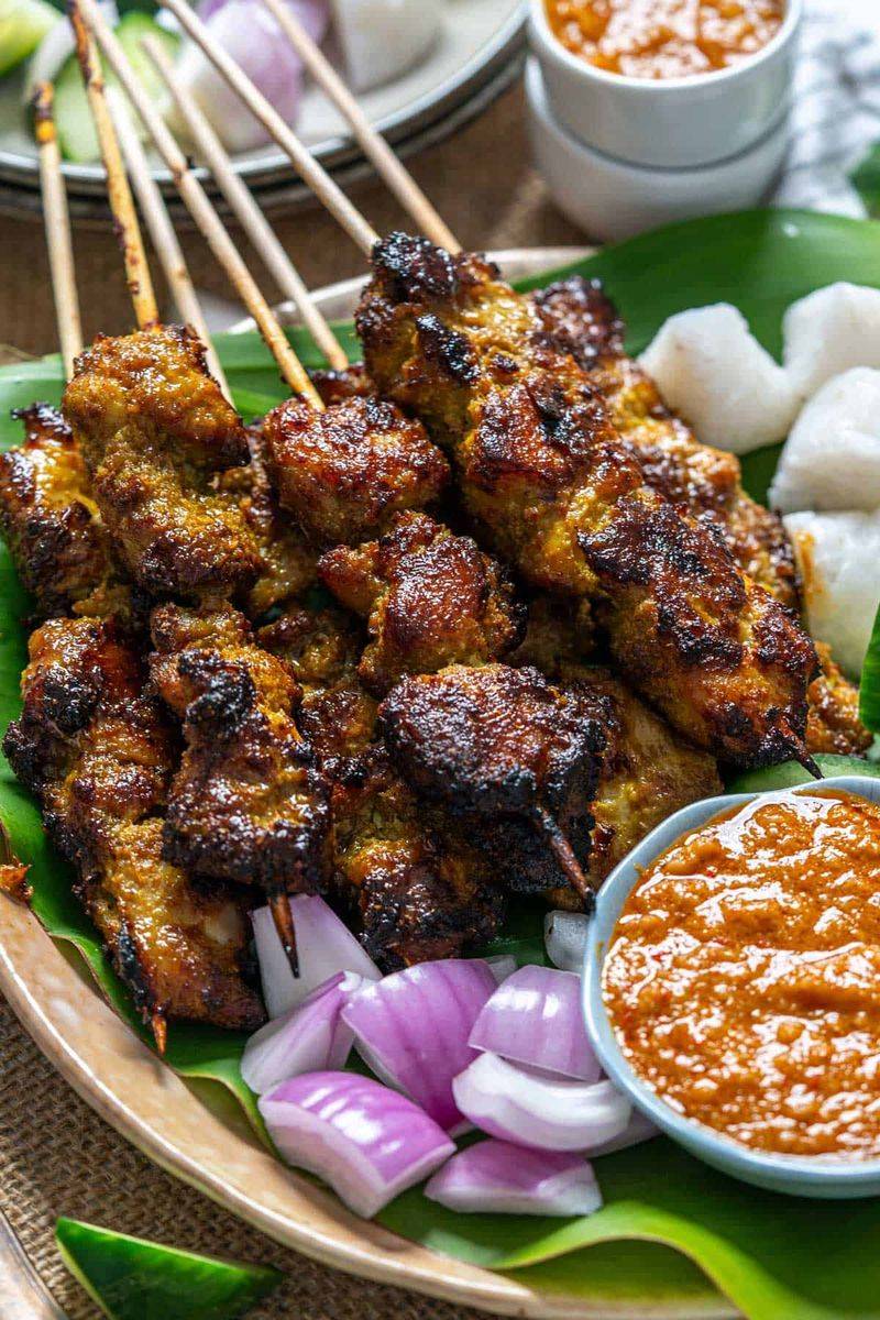Undercooked Chicken Satay