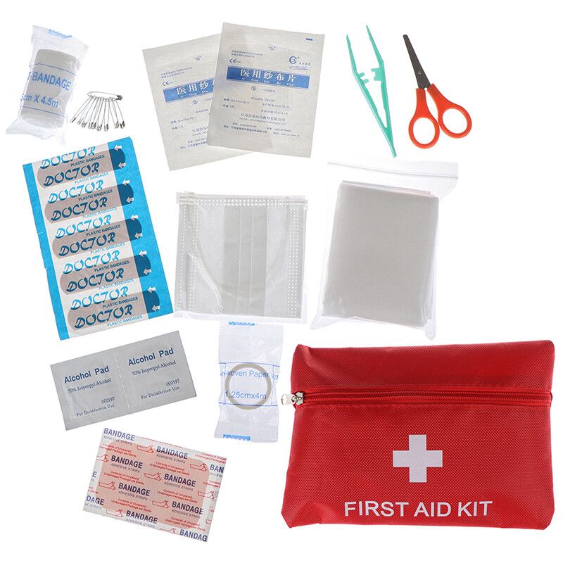 PTEROMY 150-Piece Mini First Aid Kit