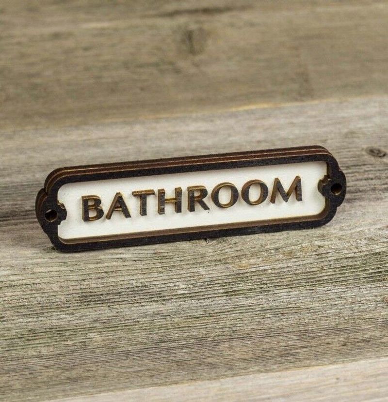Vintage or Rustic Plaques