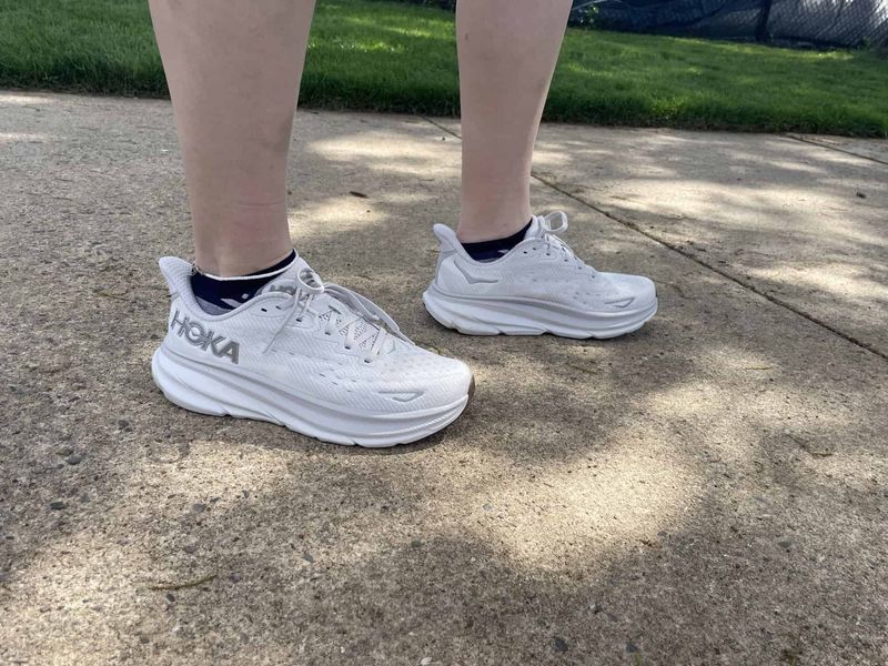 HOKA Clifton 9 — max-cushion, sleek profile
