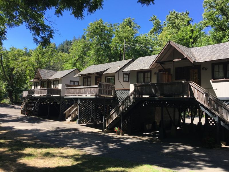 Vintage Cabins and Modern Camping Options