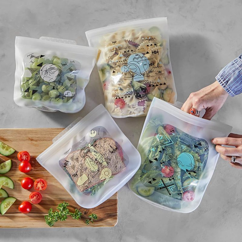 Pyrex Platinum Silicone Bags (From a Legacy Kitchen Brand)