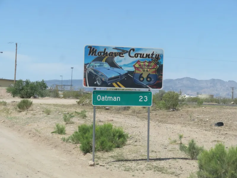 Oatman (Route 66, Mohave County)