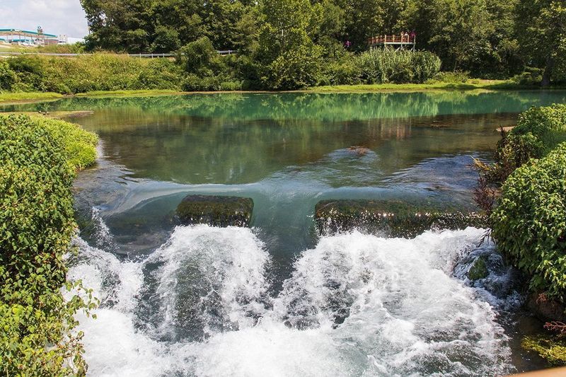 Marvel at the Massive Natural Spring