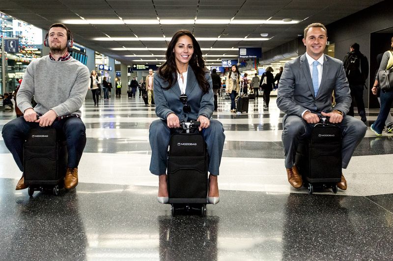 Rideable Motorized Carry-Ons