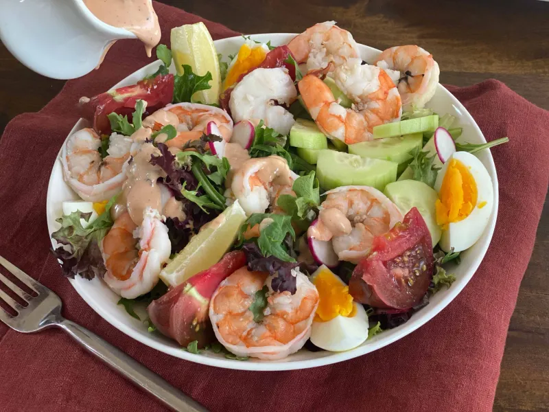 Shrimp Louie Salad