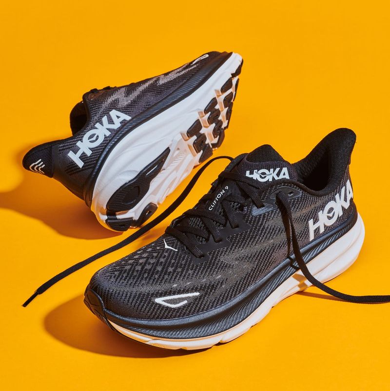 HOKA Clifton 9 — maximum cushion without the brick feel
